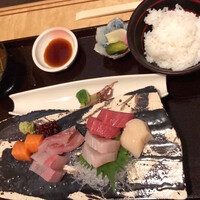 月亭 池袋店 - お刺身ランチ（1100）