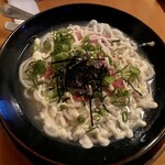 ご馳蔵 - ツナとベーコンのしょうゆマヨネーズパスタ風うどん