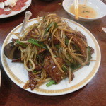 晴々飯店 - レバにら炒めでございます（2013.08）