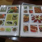 晴々飯店 - 前菜メニューはこんな感じ（2013.08）