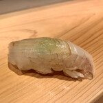 こま田 - マコガレイ昆布締め