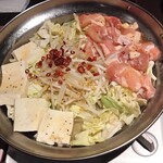 ラグジュアリー個室・肉プレート・ビストロ Ｇａｙａ - 鶏鍋
