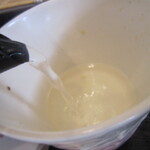 自然薯とそばの店 高尾の桜 - 蕎麦湯は自然体