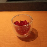 すし大 - 赤シソゼリー