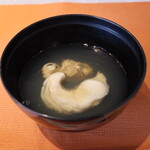 すし大 - アイナメとアサリのお汁