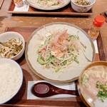 Uminchushubou - ゴーヤチャンプルーと沖縄そば定食1,120円