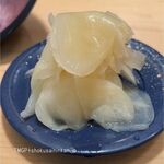 廻転鮨 銀座おのでら - ガリ0円。廻転鮨おのでら本店(渋谷区)食彩品館.jp撮影