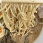 らーめん錦 - 細麺リフト