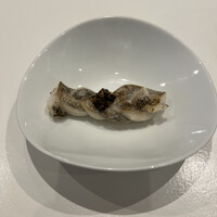ビストロ フレッシュ - タチウオの塩焼き　トリュフソース