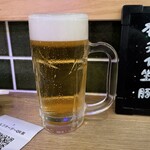 餃子ノ酒場 やま藤 - 生ビール　539円