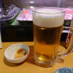 Taishuushokudou Dondon Tei - 生ビールとお通し