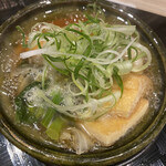 四季彩ダイニング　春 - 桜鱒の京揚げ…小鍋仕立て
      
      アツアツで出てきます。まだ少し夜は寒かったので
      
      ちょうど良かった。