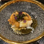 四季彩ダイニング　春 - 蟹とウニと能登半島の岩もずく
      
      コレ…めっちゃゴージャス♡