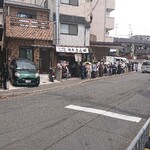 麺屋 さん田 - 11時20分の行列の模様