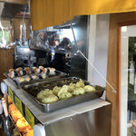 豊水 - 厨房　ちょこっと見えます