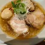 らぁ麺や 嶋 - しおらぁ麺 1,250円 + 味玉 150円