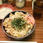 丼達 - てりやきしょうが豚丼￥500