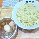 麺絆英 - 味玉つけ麺(中盛)