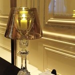 ガストロノミー ジョエル・ロブション - テーブルのスタンドも美しい