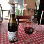 ワインバル 山 - 今日のグラスワインの赤。美味しかったです。