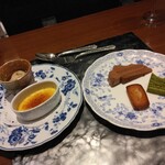 懐石フランス料理 グルマン橘 - 選べる五種類の甘味