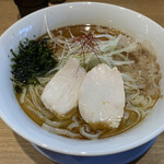 とりそば 翔 - 魚介とりそば　大盛り