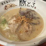 鹿児島ラーメン 豚とろ - 