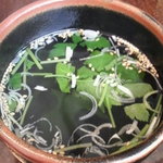 遊山亭 - ランチスープ