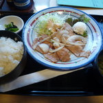 浜町亭 - 生姜焼き定食