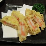 居酒屋 凡蔵 - レンコン明太はさみ揚げ