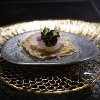 串揚げPyon - 『畳鰯と白海老とキャビア』