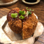 おばんざい あんこ - 煮物コロッケ。