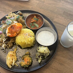 Kare To Biriyani To Osake Tabiru - Dセット、サービスのラッシー