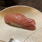 味あら井 - まぐろの漬け裏面炙り