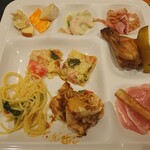 あかん遊久の里 鶴雅 - 夕食バイキングから(洋食)