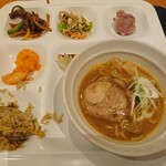 あかん遊久の里 鶴雅 - 夕食バイキングから(中華・麺)