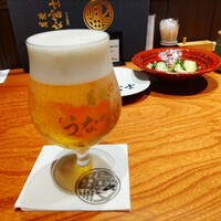 炭焼 うな富士 有楽町店 - ビール