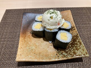 Sushi Getaya - ポテサラ玉子巻き