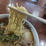 百味庵 - 中太ストレート麺