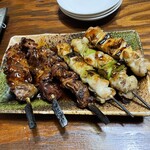 信長 - 鳥レバーとネギ間