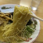 食事の店 あずさ - ストレート麺