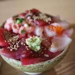 常総いなほ食堂 - とろとろトロ丼