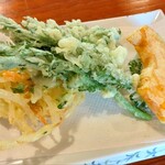 おっこと亭 - 野菜天。500円