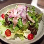 地鶏串焼家 鳥みや - Ｈ25.08　鳥こまちサラダ