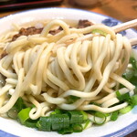 みやら製麺 - 細めの麺 ですが芯アリのツルシコ