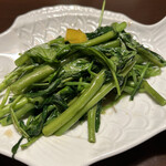 Tai Ayotaya - 空芯菜の炒め物