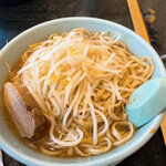 Ramen Niton - 肉そば肉一枚　麺、野菜普通、ニンニク、脂無し