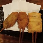 はなまる串カツ製作所 - 串カツ