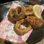 魚酔 - マツイカの唐揚げ