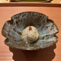 鳥匠いし井ひな - 蒸し鶏梅肉和え
